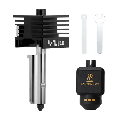 High-Flow Brass Hotend Nozzle for P2S/X2D, Hardened Steel - 11