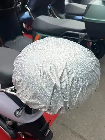 Universal Rain Cover for Electric Vehicle Basket - 4