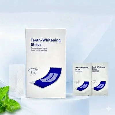 Fruit Flavored Teeth Whitening Strips, Enamel Repair, Gentle and Residue-Free - 9