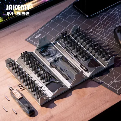 Jakemy JM-8192 180 in 1 Präzisions-Schraubendreher-Set, Smartphone-Reparatur - 1