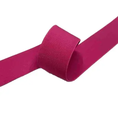 Renkli taklit naylon elastik bant, 4 cm, giysi ve çanta aksesuarı - 5