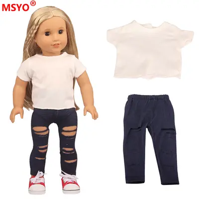 43 cm Amerikan Kız Bebek Giyim Seti, 18 İnç Bebek Kıyafeti - 10