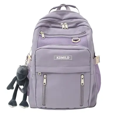 Middle School Backpack, Large Capacity, Waterproof Nylon - 9