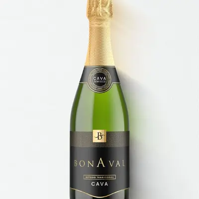 İspanyol Cava köpüklü şarap, 750 ml orijinal şişe, düğün ve parti için