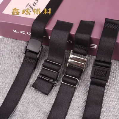 Adjustable Elastic Hat Strap, Colored, with Buckle, Accessory for Peaked Caps - 3