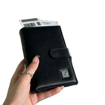 Reisepassmappe Damen mit RFID-Schutz und Münzfach 2-in-1