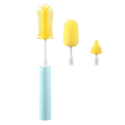Electric Detachable Sponge Brush Head, Thermos Cup Cleaning Brush - 6