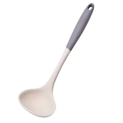 Silikon spatula, ev pişirme spatulası, mutfak yapışmaz spatula, yüksek sıcaklığa dayanıklı çorba kaşığı, kevgir, mutfak eşyaları seti - 7