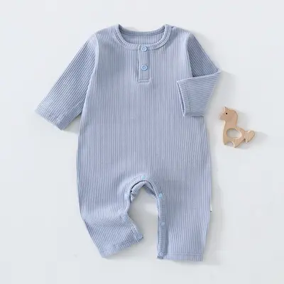 Baby-Strampler aus Baumwolle, 95 % Baumwolle, nahtlos, Frühling und Herbst - 10