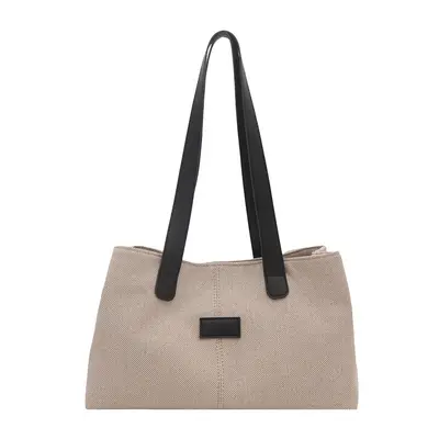Large Capacity Women's Canvas Single Shoulder Bag, 2025 Model - 8