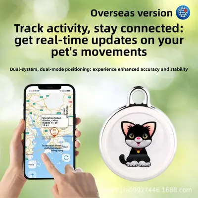 GPS akıllı izleyici, su geçirmez, Android ve iOS uyumlu