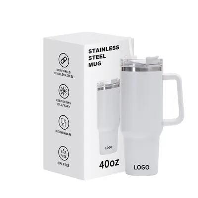 40 oz paslanmaz çelik buz bardağı, 304 çelik saplı, ısı yalıtımlı termos bardak - 8
