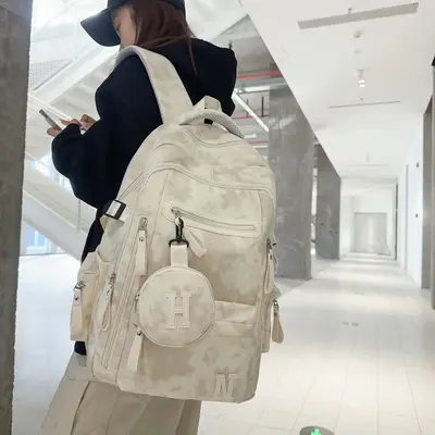 Rucksack für Jungen und Mädchen, Schulrucksack für Universität, Mittelschule und Gymnasium, Grundschule, großes Fassungsvermögen, Reiserucksack, Schulanfang - 4