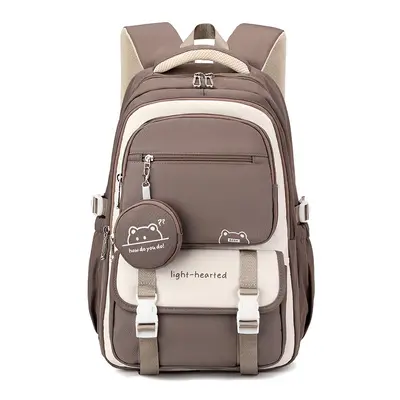Large Capacity School Backpack for Middle School Girls, Casual Design - 12