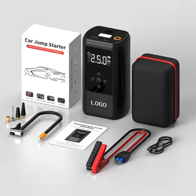 Araba acil başlangıç ​​güç kaynağı şişme hepsi bir arada makine 12V araba güç bankası açık kendi kendine sürüş pil kaybı kurtarma