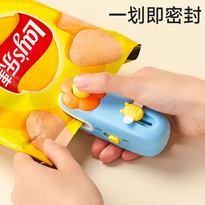 Mini çiçek şeklinde kapatma makinesi, manyetik