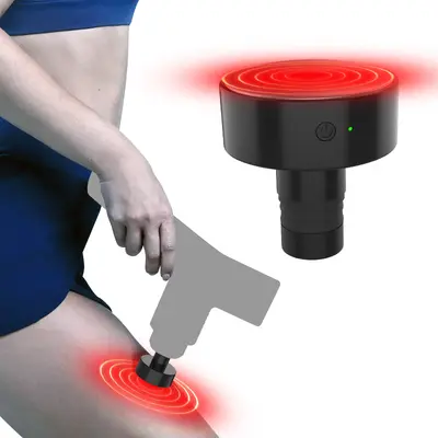 Heated Massage Gun Head Replacement with Two Temperature Levels - 3
