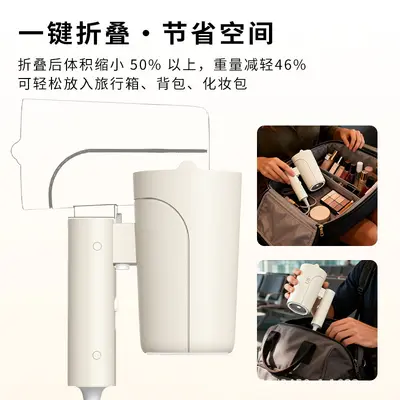 Negative Ion Hair Dryer, High Power, Quiet, Constant Temperature