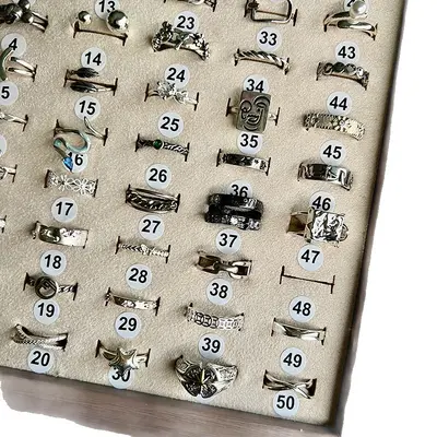 Lanzi 925 gümüş kadın yüzüğü açık ayarlanabilir - 5