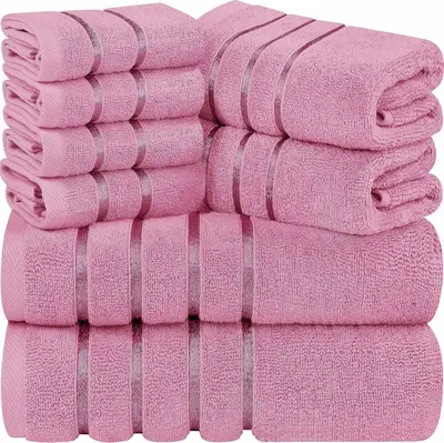 Reines Baumwoll-Sechs-teiliges Handtuchset - 12