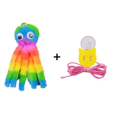 Sound Bird Simulation Cat Toy with Feather Wand - 13