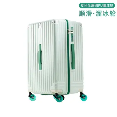 28-Inch Deep Trolley Suitcase with Combination Lock - 8