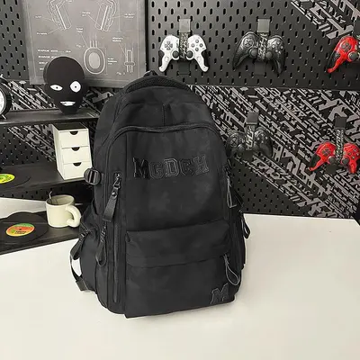 Korean Style Student Backpack, Large Capacity, Air Cushion - 6