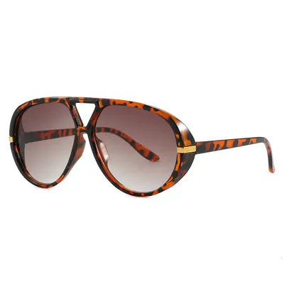 Große Froschspiegel-Sonnenbrille, modischer Stil - 3