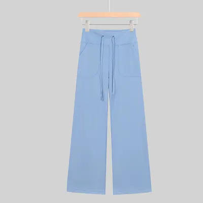 LULU Throwback Still kadın yüksek bel düz paça yoga pantolonu, büzgülü, kalça kaldırıcı - 10