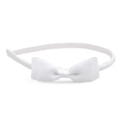 Simple Plain Rowan Bow Headband - 7
