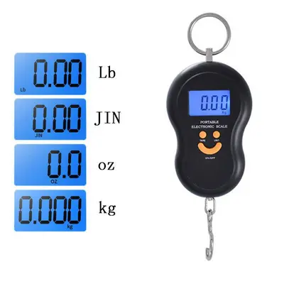 Elektronik terazi toptan satış ev tipi taşınabilir el tırmığı elektronik tartı taşınabilir mini bagaj el tırmığı hızlı kargo tartısı - 5