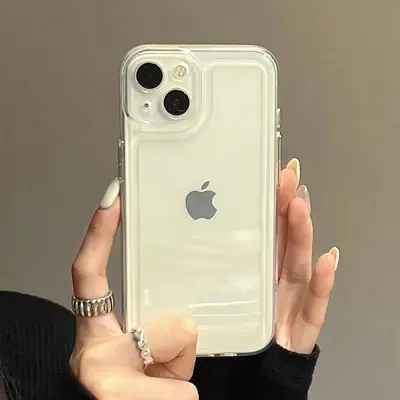 iPhone 16 Pro Max / 16e / 15 / 14 / 13 space transparent TPU case