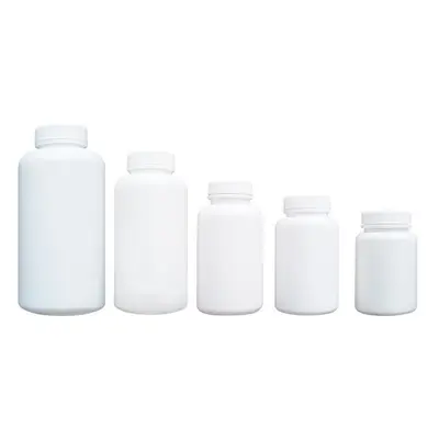 Gıda Sınıfı HDPE Geniş Ağızlı Plastik Şişe 850 ml, Toz ve Granül Kap