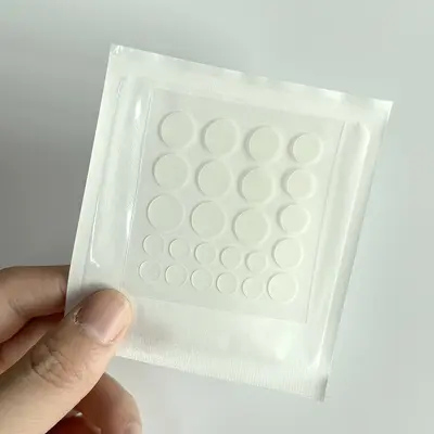 Hydrocolloid Acne Patches, Irregular Shape, 24 Pcs, Invisible - 7