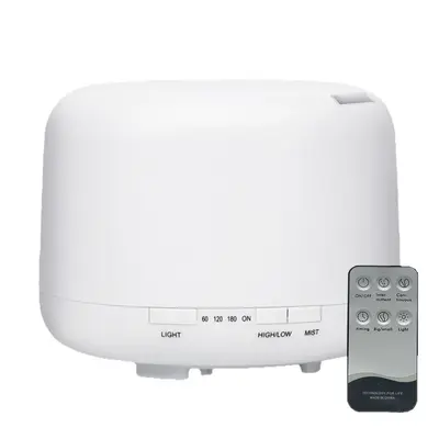 500-ml-Aromadiffusor, bunter Ultraschall-Luftbefeuchter für Schlafzimmer