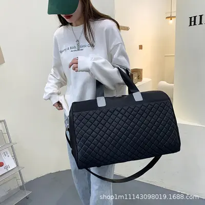 时尚旅行包女包手提包女士单肩包斜挎包短途旅游运动健身包潮批发 - 2