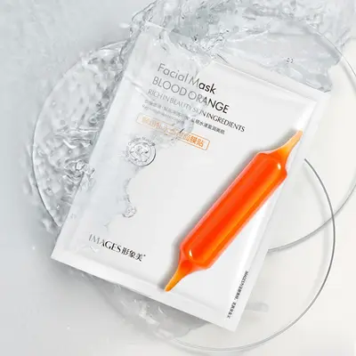 Bildschönheit, frische und feuchtigkeitsspendende Blutorange-Maske, feuchtigkeitsspendende und hydratisierende Maske, erfrischende und beruhigende feuchtigkeitsspendende Maske Großhandel - 2