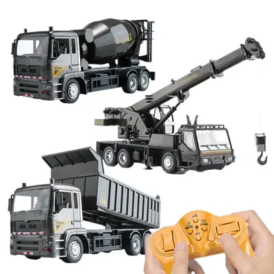 Aohai 2.4G Alloy Remote Control Excavator, 8-Channel, Children's Toy