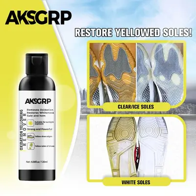 AKSGRP Shoe Sole Yellowing Remover and Whitening Agent - 3