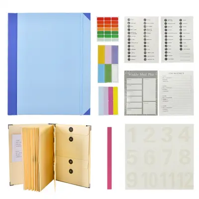 Binder Folder Organizer File Bag Folio Storage Bag