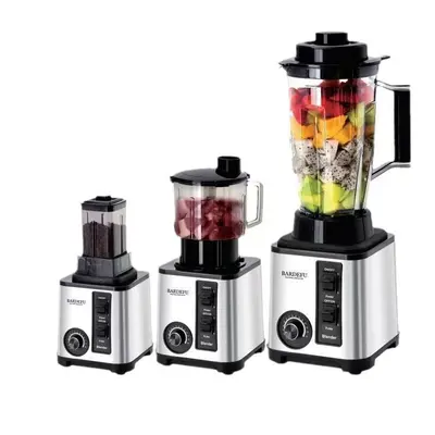 4Lblender grenzüberschreitender Nordamerika- und Europa-Edelstahl-Großraum-Metall-Hochleistungsmixer Entsafter Fleischwolf Mixer