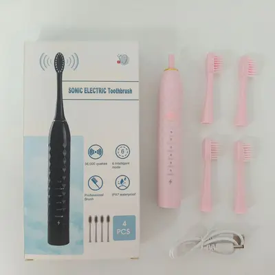Sonic Electric Toothbrush, Diamond Pattern, Student Model - 9