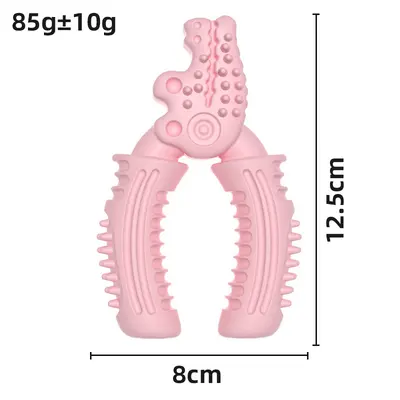 New pet toys wholesale crocodile clamp-type chew dog toys, bite-resistant molar toys combination chew stick