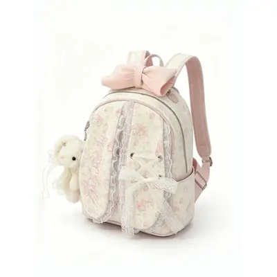 Women's Student Backpack 2026 New Style, Large Capacity, Laptop Compartment - 2