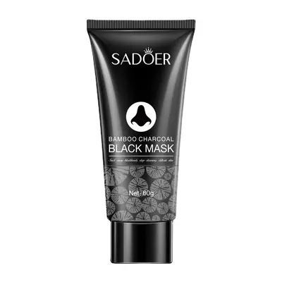 SADOER Bamboo Charcoal Blackhead Removal Nose Strips, Gentle Cleansing - 5