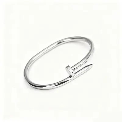 Korean-style rhinestone cuff bracelet, open design, women - 11