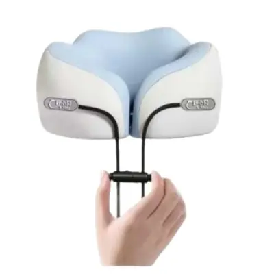 Memory foam U-shaped pillow, neck support, travel - 5