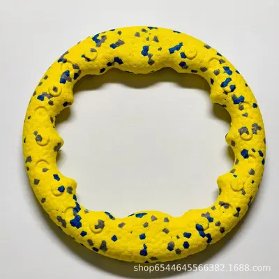 ETPU Dog Ring Toy, Floating Pull Ring, Chew-Resistant Tug Toy - 7