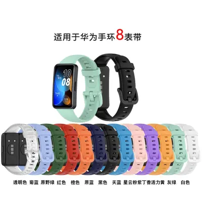 TPU Strap for Huawei Band 8, Waterproof and Breathable