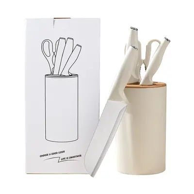 5-piece kitchen knife set, stainless steel - 7